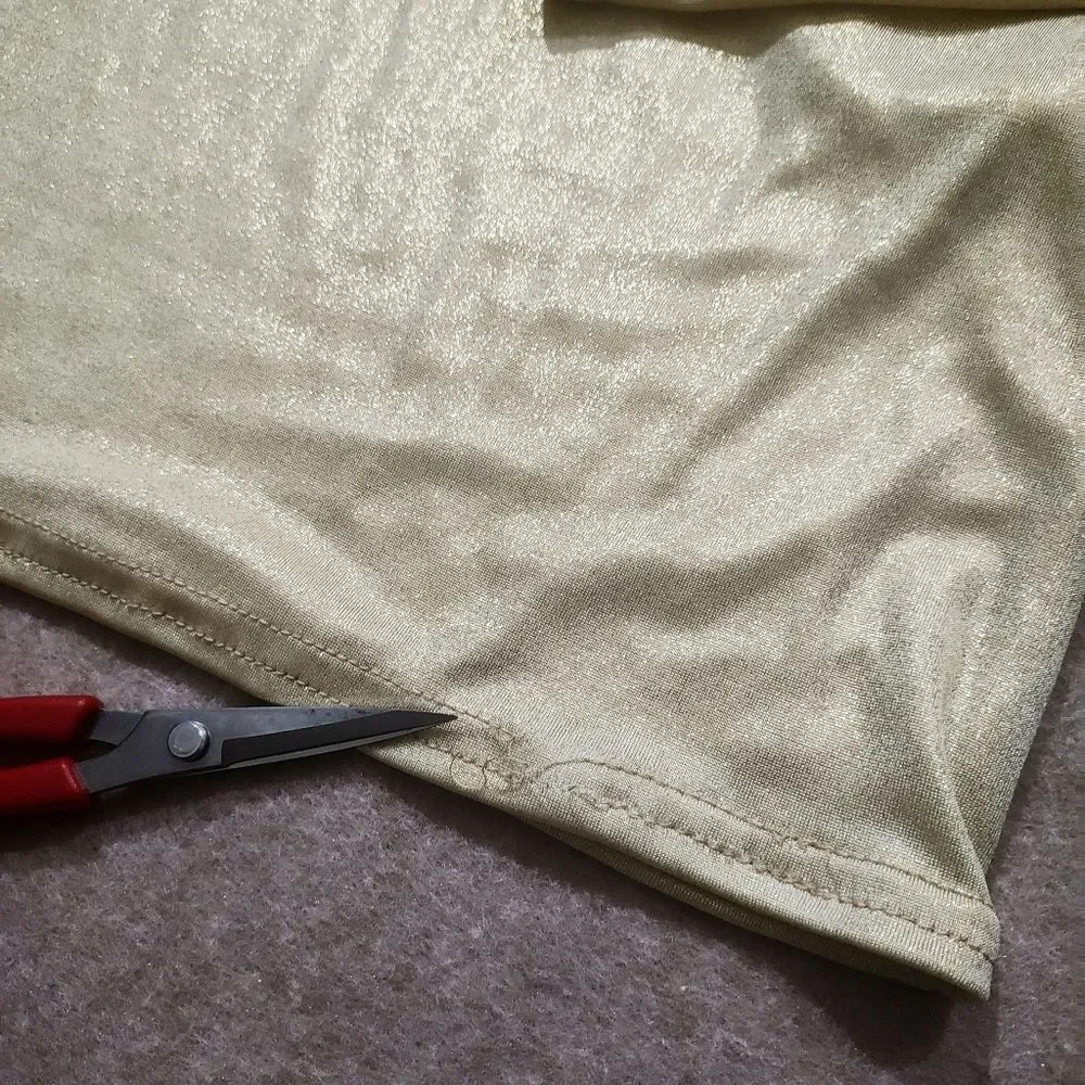 Elegant Gold Men's Brief Hoodie Set #2